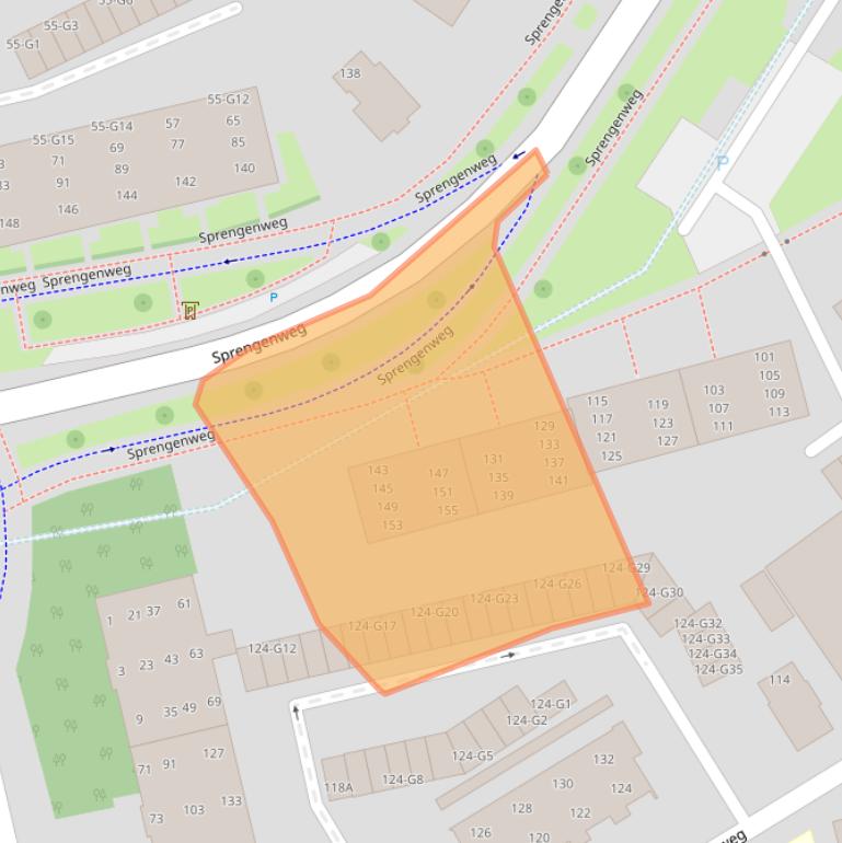 Kaart van postcodegebied 7314PR.