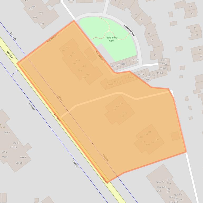 Kaart van postcodegebied 7315AD.