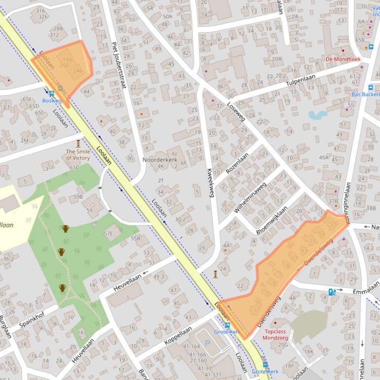 Kaart van postcodegebied 7315AH.