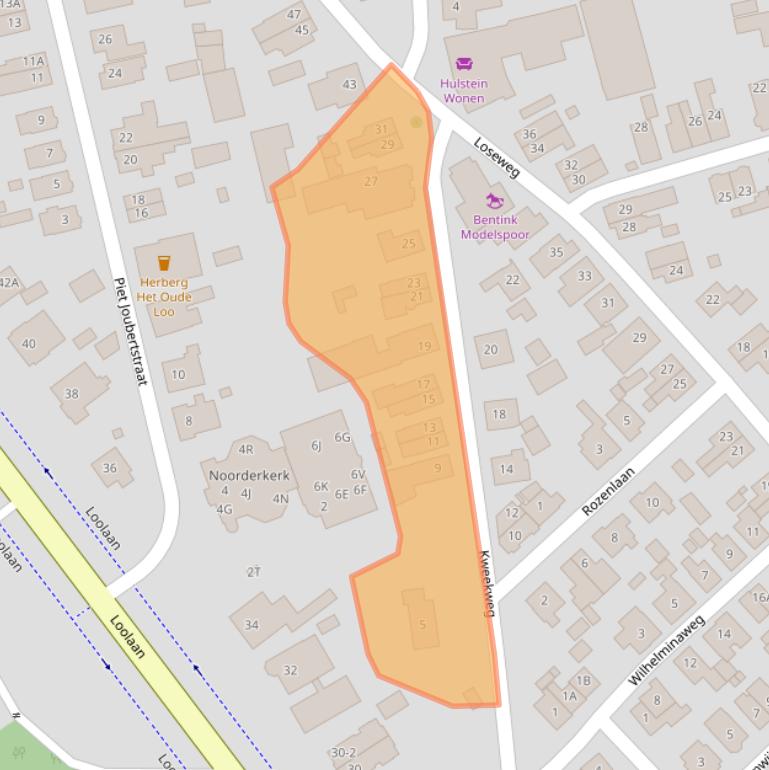 Kaart van postcodegebied 7315AP.