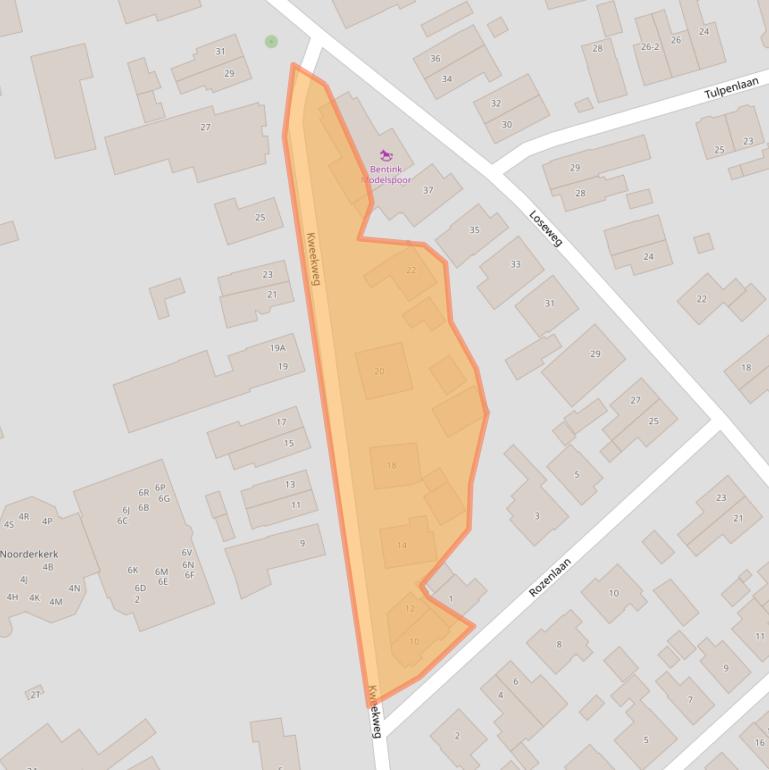 Kaart van postcodegebied 7315AS.