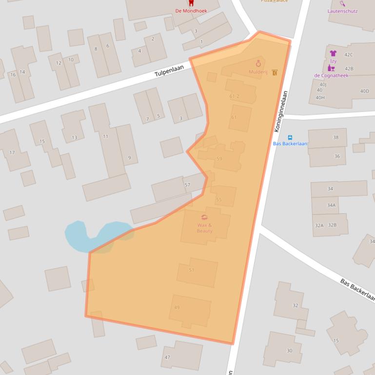 Kaart van postcodegebied 7315BM.