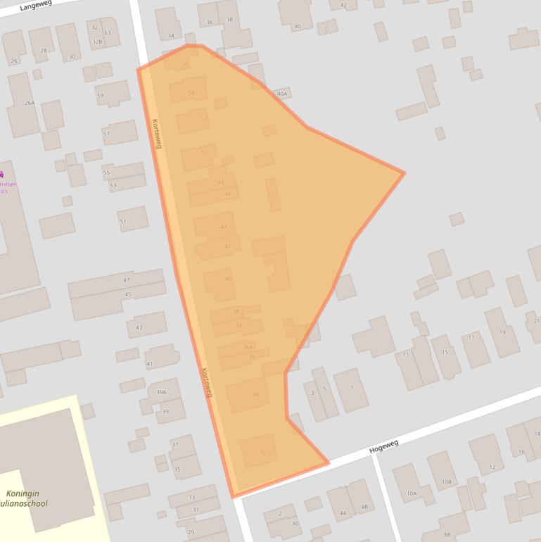 Kaart van postcodegebied 7315CN.