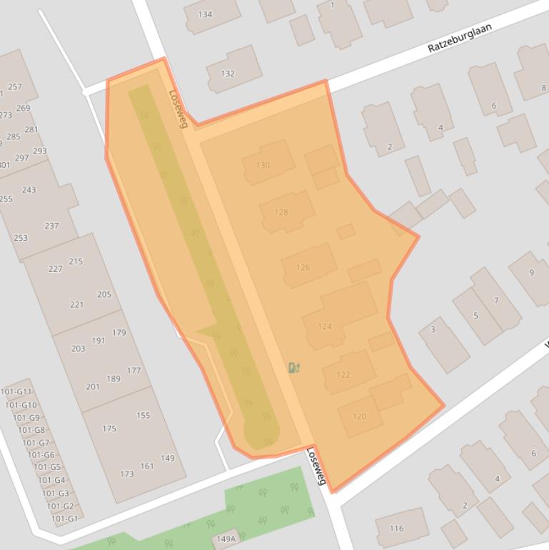 Kaart van postcodegebied 7315DM.