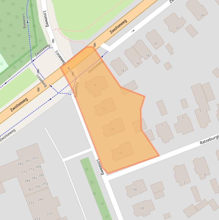 Kaart van postcodegebied 7315DN.