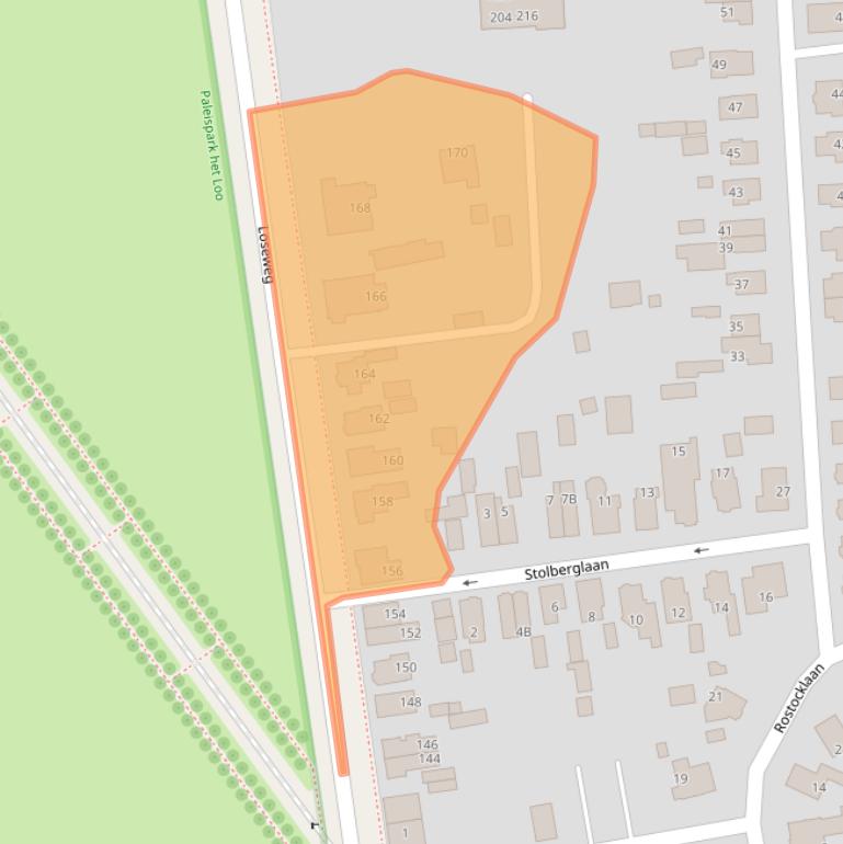 Kaart van postcodegebied 7315HC.