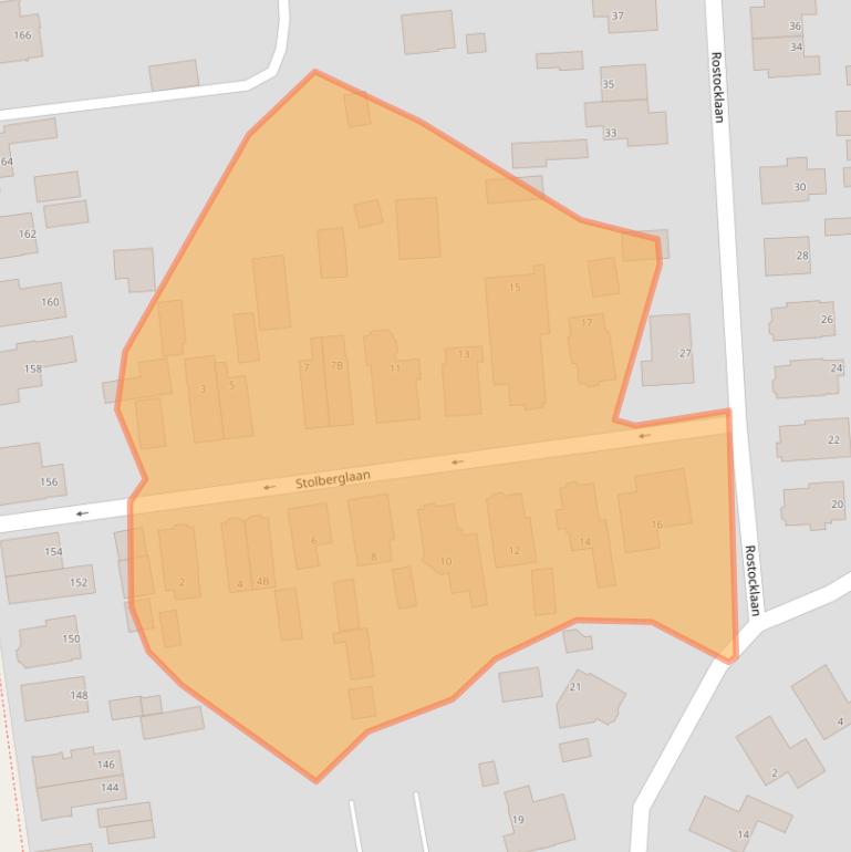 Kaart van postcodegebied 7315HH.