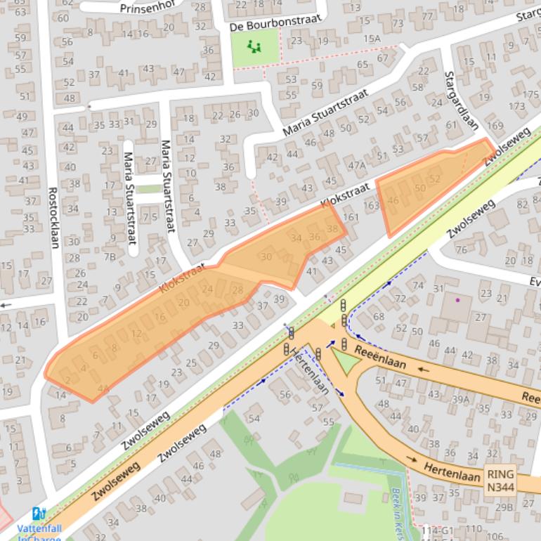 Kaart van postcodegebied 7315HP.