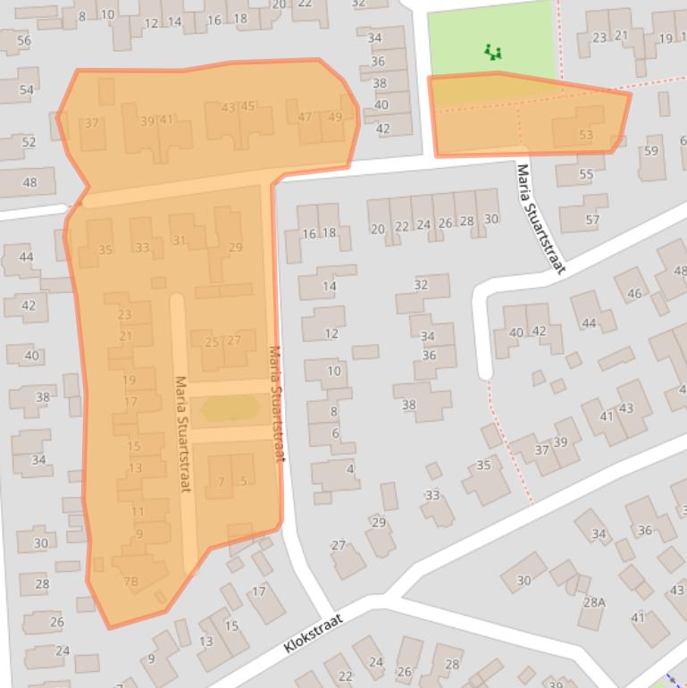 Kaart van postcodegebied 7315KA.