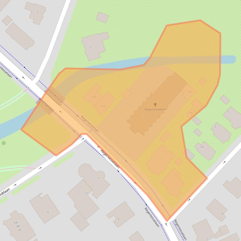 Kaart van postcodegebied 7316AD.