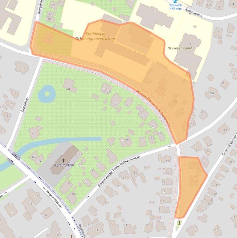 Kaart van postcodegebied 7316AV.