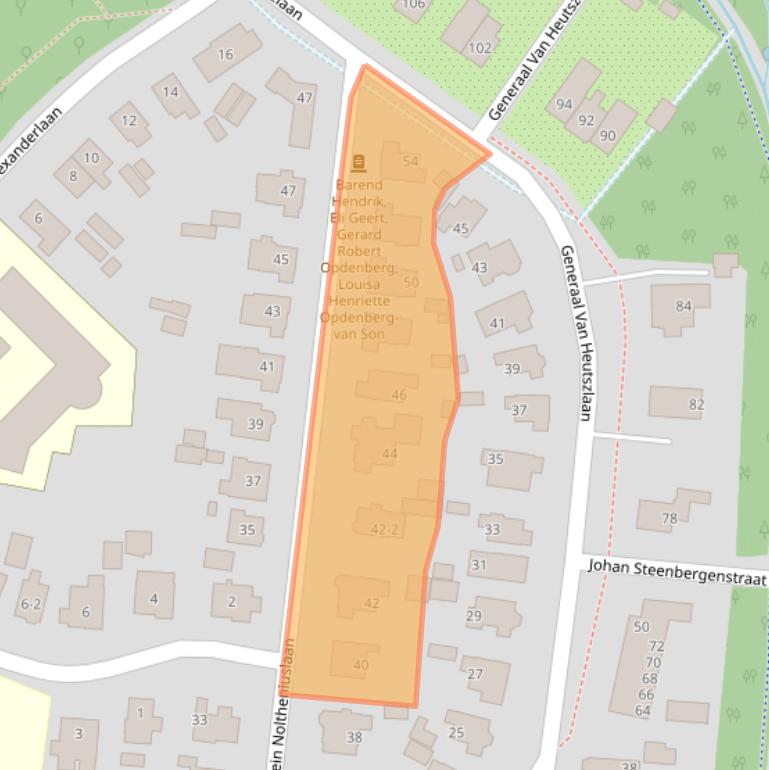 Kaart van postcodegebied 7316BL.