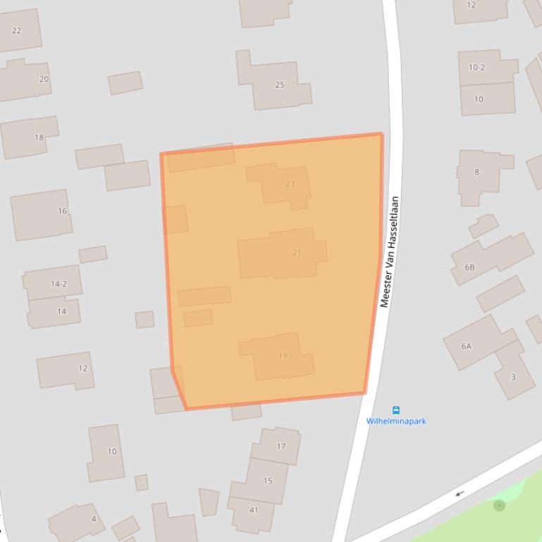 Kaart van postcodegebied 7316DH.