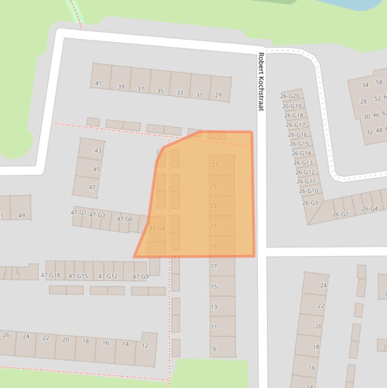 Kaart van postcodegebied 7316HB.