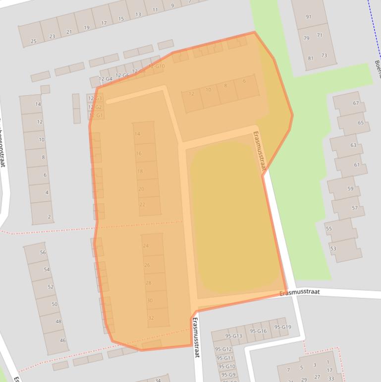 Kaart van postcodegebied 7316HP.