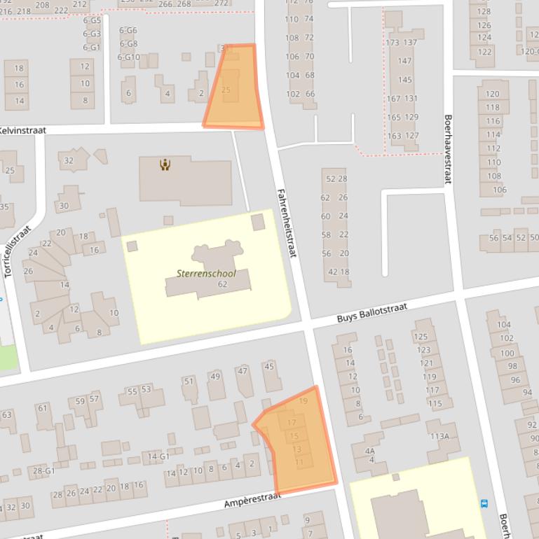 Kaart van postcodegebied 7316KV.