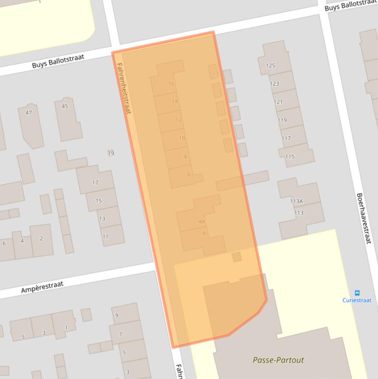 Kaart van postcodegebied 7316KW.