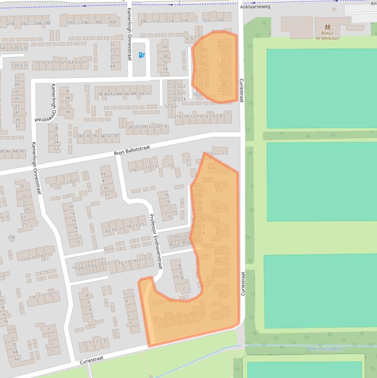 Kaart van postcodegebied 7316LL.