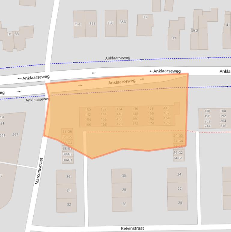 Kaart van postcodegebied 7316MD.
