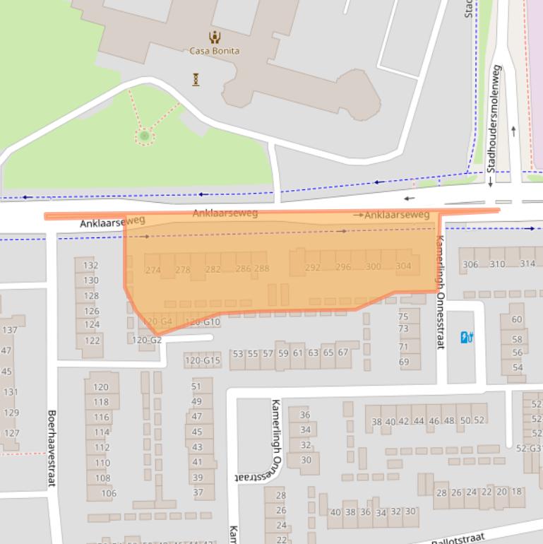 Kaart van postcodegebied 7316MH.