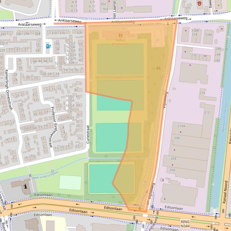 Kaart van postcodegebied 7316MK.