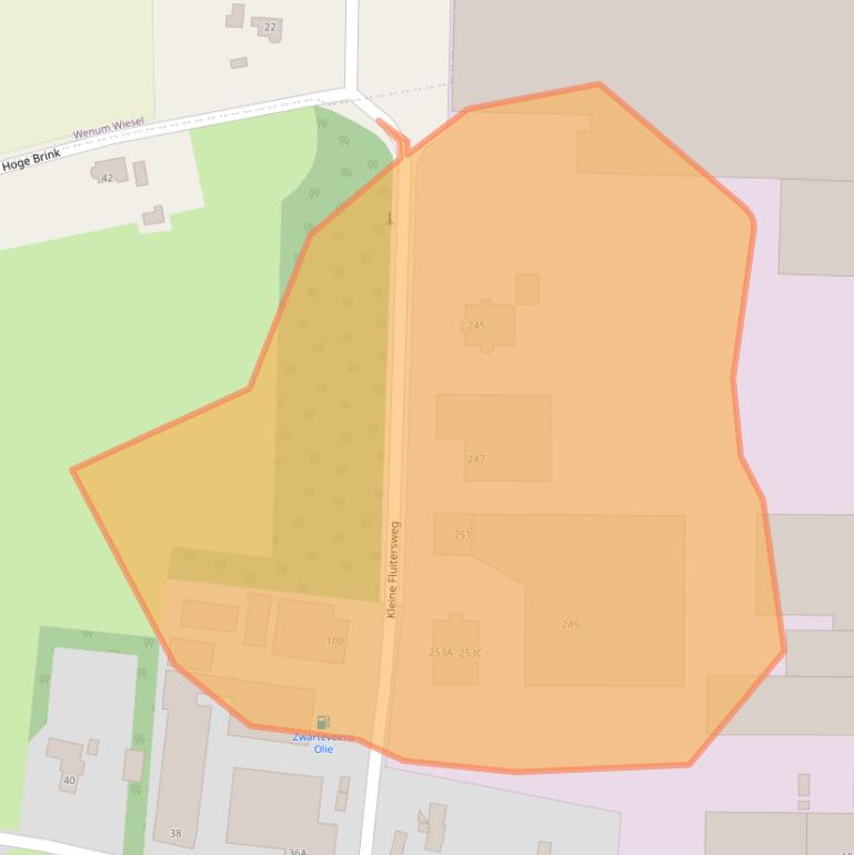 Kaart van postcodegebied 7316MX.