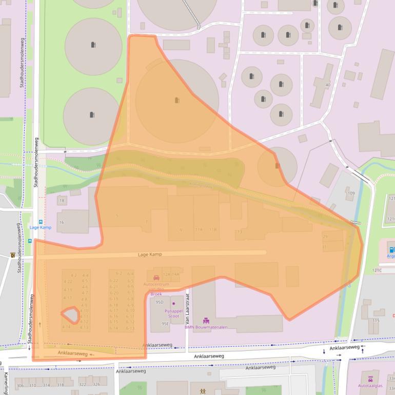 Kaart van postcodegebied 7317AT.