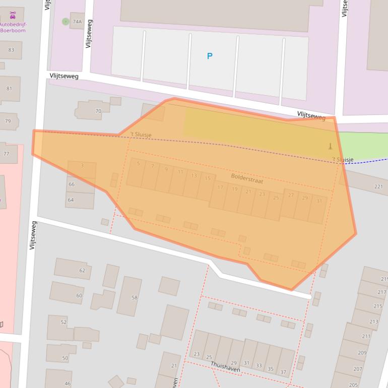 Kaart van postcodegebied 7317CB.
