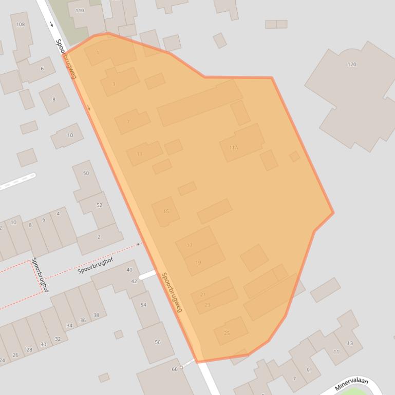 Kaart van postcodegebied 7321BL.