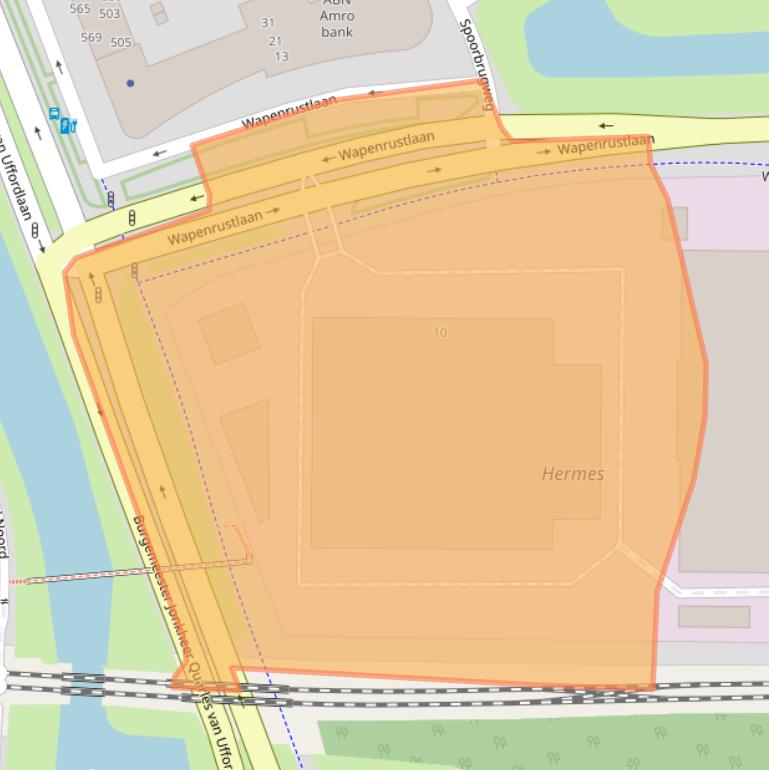 Kaart van postcodegebied 7321GP.