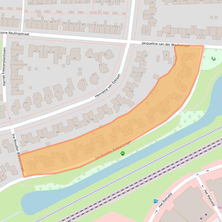 Kaart van postcodegebied 7321JP.