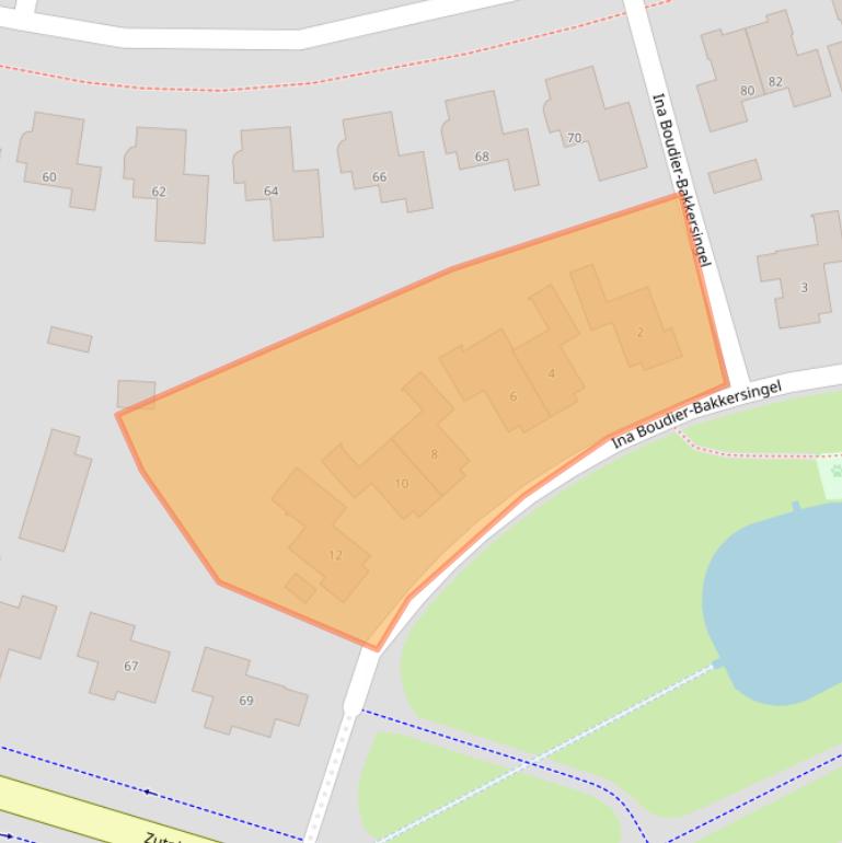 Kaart van postcodegebied 7321JR.