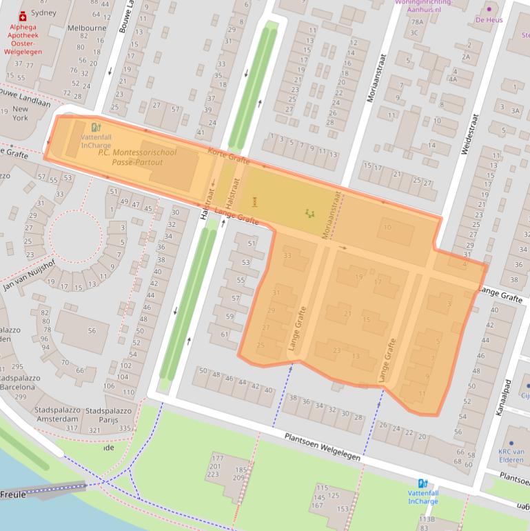 Kaart van postcodegebied 7321ZC.