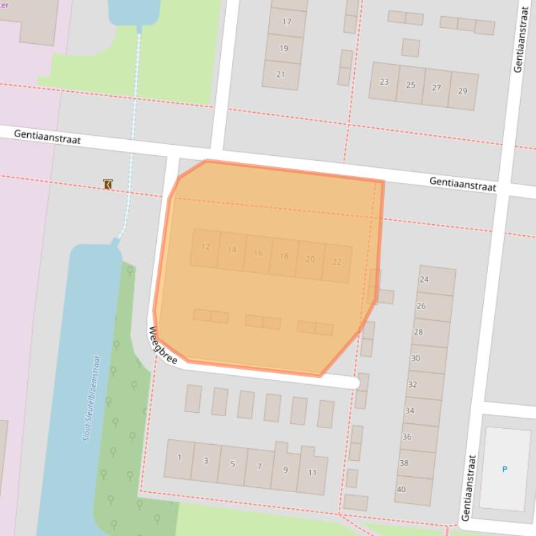 Kaart van postcodegebied 7322BL.