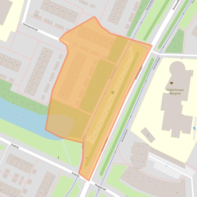 Kaart van postcodegebied 7322BR.