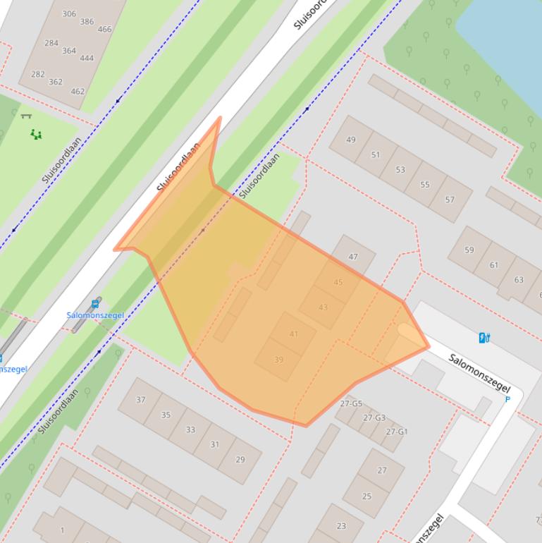 Kaart van postcodegebied 7322EP.