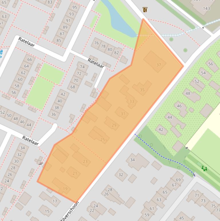 Kaart van postcodegebied 7322GE.