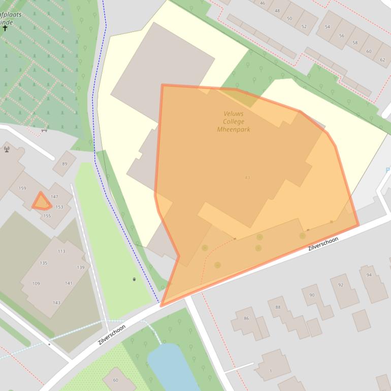 Kaart van postcodegebied 7322GG.