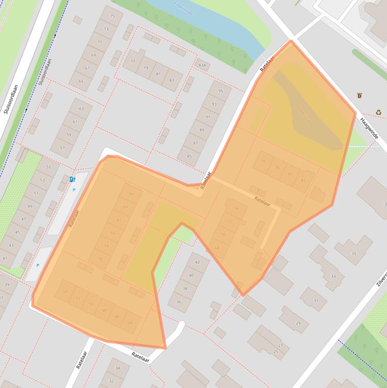 Kaart van postcodegebied 7322GR.