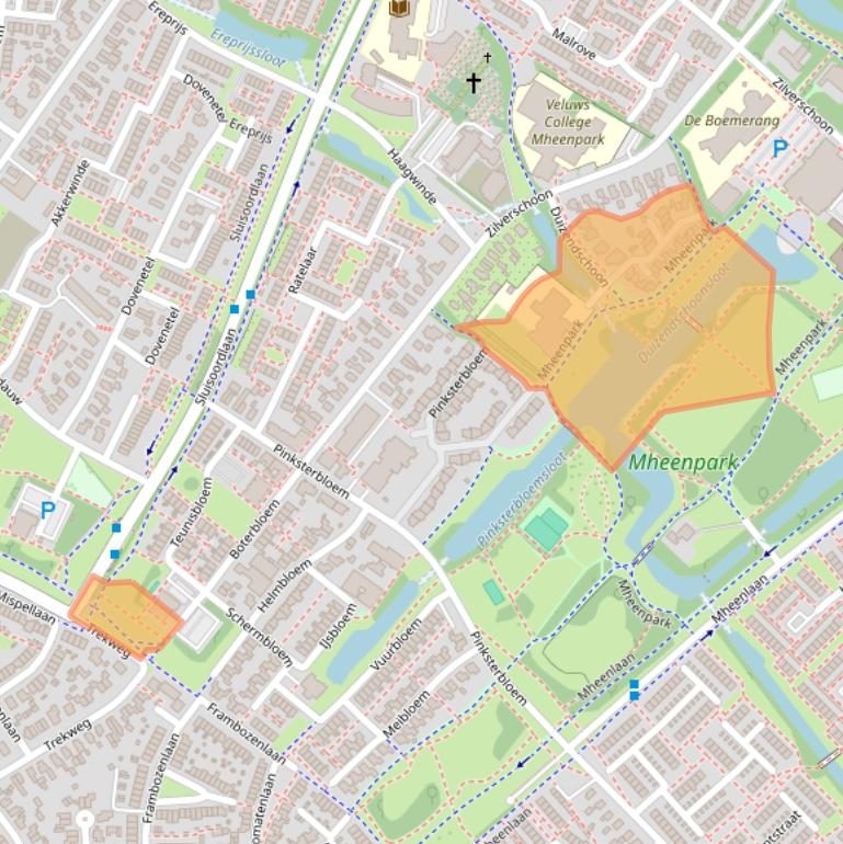 Kaart van postcodegebied 7322GZ.