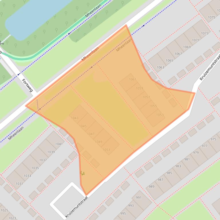 Kaart van postcodegebied 7322MT.