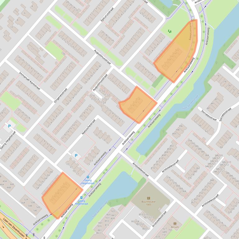 Kaart van postcodegebied 7323AL.