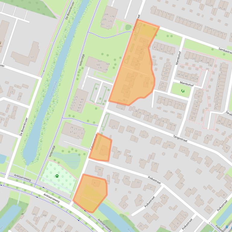 Kaart van postcodegebied 7323AR.