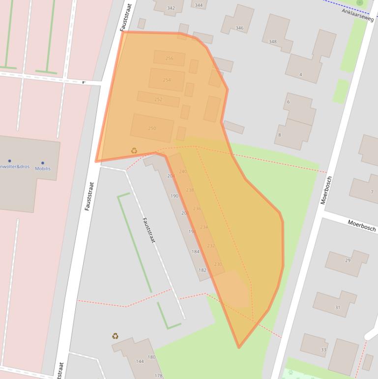 Kaart van postcodegebied 7323BJ.