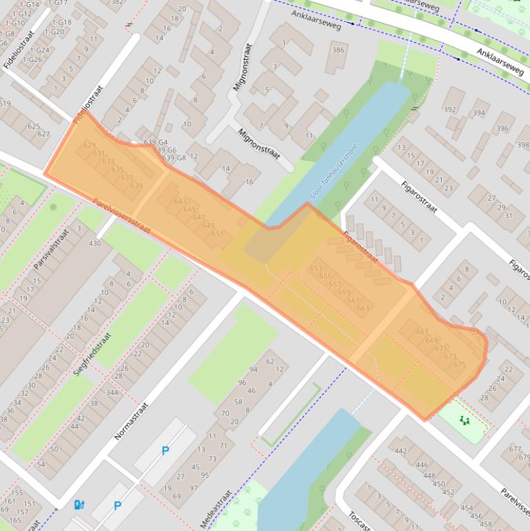 Kaart van postcodegebied 7323CR.