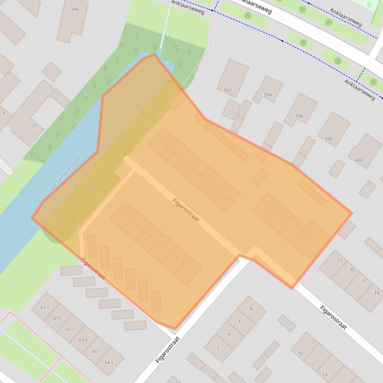 Kaart van postcodegebied 7323DA.