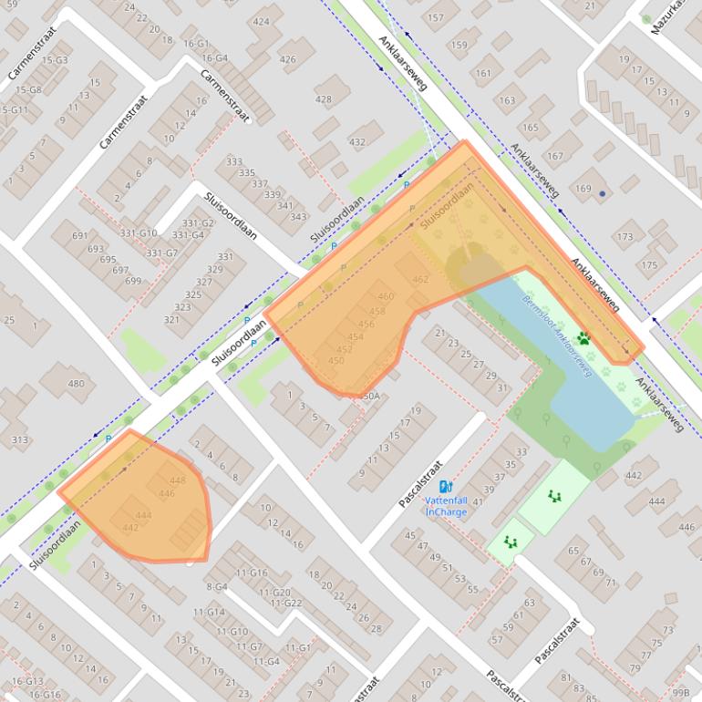 Kaart van postcodegebied 7323ER.