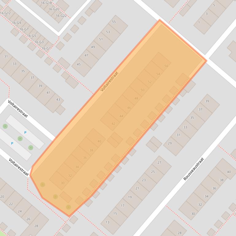 Kaart van postcodegebied 7323GM.