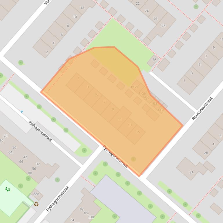 Kaart van postcodegebied 7323HA.
