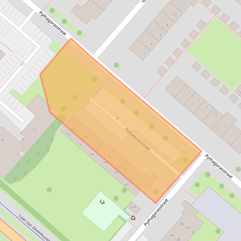 Kaart van postcodegebied 7323HG.